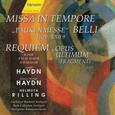 Haydn Joseph / u.a. - Missa In Tempore Belli (Bach-Collegium Stuttgart / Rilling Helmuth / Paukenmesse - Requiem)