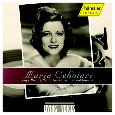 Mozart / Verdi / Puccini / - Maria Cebotari Sings (Cebotari Maria / Living Voices)