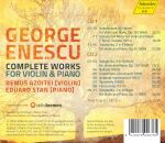 Enescu George (1881-1955) - Complete Works For Violin & Piano (Remus Azoitei (Violin) - Eduard Stan (Piano))