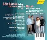 Bartok Bela - String Quartets No.1 & 5 (Meta4)