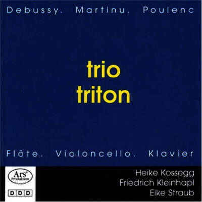 Debussy Claude / u.a. - Debussy, Martinu, Poulenc (Trio Triton)