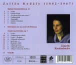 Zoltan Kodaly - Zoltan Kodaly: Gesamtwerk Für Klavier (Ginette Kostenbader)