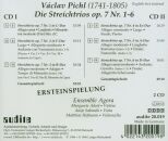 PICHL Václav - String Trios Op. 7,Nos.1-6, The (Ensemble Agora)