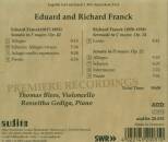 Franck Eduard / u.a. - Works For Violoncello And Piano (Blees Thomas / Gediga Roswitha)