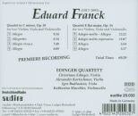 Franck Eduard - String Quartets (Edinger Quartett)