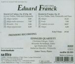 Franck Eduard (1817-1893 - String Quartet And Piano Quintet (James Tocco - Edinger Quartett)