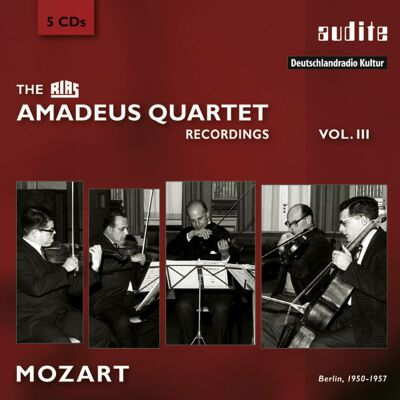 Wolfgang Amadeus Mozart - Rias Amadeus Quartet Mozart Recordings, The (Heinrich Geuser - Cecil Aronowitz)