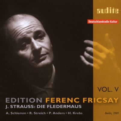 Johann Strauss - Edition Ferenc Fricsay (V / Helmut Krebs - Hans Wocke - Fritz Hoppe - u.a.)