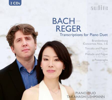 Bach/Reger - Transcriptions For Piano Duet (Piano Duo Takahashi / Lehmann)