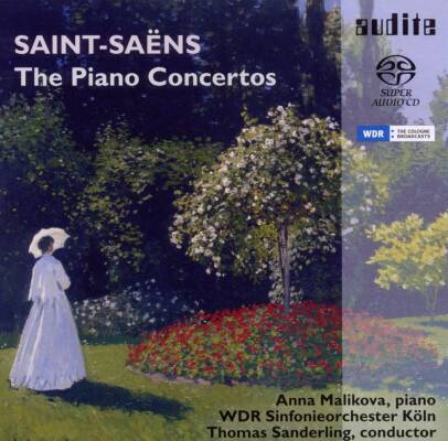 Saint-Saens Camille - Complete Piano Concertos (Malikova Anna / WDR SO Köln)