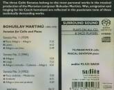 Martinu Bohuslav - Complete Cello Sonatas (Wick Tilmann / Devoyon Pascal)