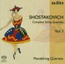 Shostakovich Dmitri (1906-1975 / - Complete String Quartets Vol.i (Mandelring Quartett)