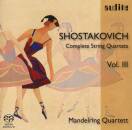 Shostakovich Dmitri (1906-1975 / - Complete String Quartets Vol.iii (Mandelring Quartett)