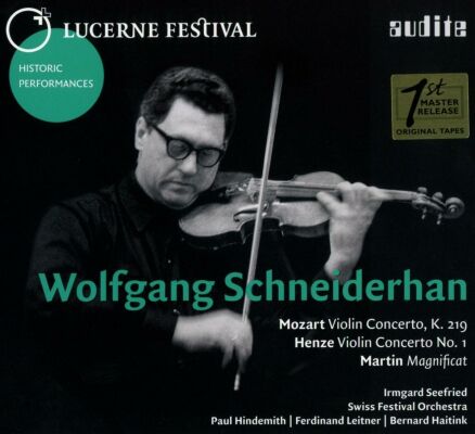 Mozart - Henze - Martin - Wolfgang Schneiderhan Plays (Wolfgang Schneiderhan - Irmgard Seefried)
