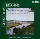 Brahms Johannes / Gernsheim Friedrich - String Quartets (Mandelring Quartett)