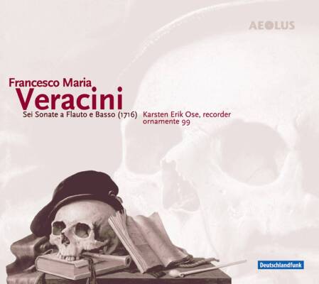 Veracini Francesco Maria - Sei Sonate a Flauto e Basso (Ose Karsten Erik / ornamente 99 / 1716)