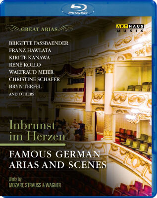Mozart - Strauss - Wagner - Inbrunst Im Herzen-Deutsche Arien (Fassbaender - Kanawa - Kollo - Meier - Terfel - u. / Blu-ray)