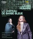 Bartok - Poulenc - La Voix Humaine: Le Chateau De Barbe Bleu (Barbara Hannigan / Blu-ray)