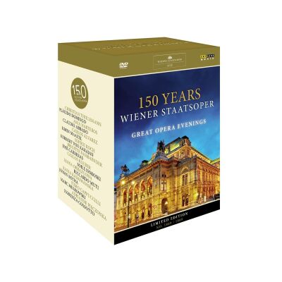 Wagner - Verdi - Strauss - Puccini - U.a. - 150 Years Wiener Staatsoper (Claudio Abbado - Lorin Maazel - u.a. / DVD Video)