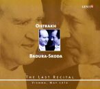 Mozart / Schubert / Beethoven - Last Recital, The (David Oistrakh (Violine)-Paul Badura-Skoda (Piano / Live recording at the Musikverein VIenna, May 29, 1974)