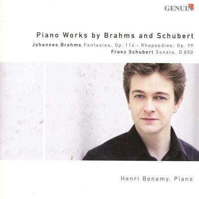 Brahms Johannes / Schubert Franz - Brahms: Fantasien Op.116: Rhapsodien Op.79 (Henri Bonamy (Piano / & Schubert: Sonate D850)