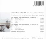 Brahms J. - Piano Trios In B Major And C Major (Muenchner Klaviertrio)