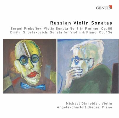 Shostakovich / Prokofiev - Russian VIolin Sonatas (Michael Dinnebier (Violine))