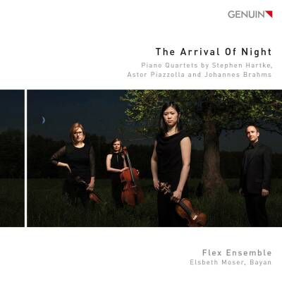 Piazzolla Astor / Hartke Stephen u.a. - Arrival Of Night: Piano Quartets, The (Flex Ensemble - Elsbeth Moser (Bayan))