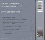Holliger Heinz - Romancendres - Feuerwerklein - Chaconne - Partita (Haefliger Daniel / Vonsattel Gilles)