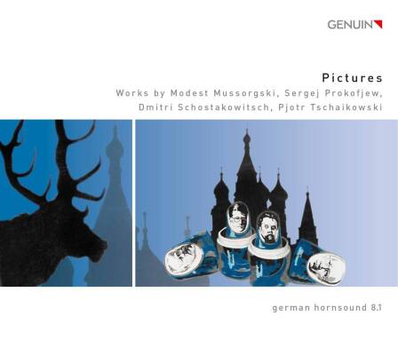Mussorgsky Modest / u.a. - Pictures - Music For 8 Horns And Percussion (German Hornsound 8.1)