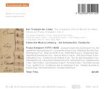 Schubert Franz - Der Triumph Der Liebe (Camerata Musica Limburg - Jan Schumacher (Dir))