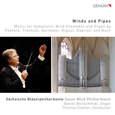 Peeters - Trachsel - Guilmant - Bach - U.a. - Winds And Pipes (Sächsische Bläserphilharmonie - Thomas Clamor)