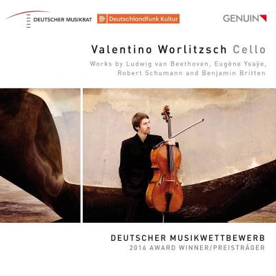 Beethoven Ludwig van / u.a. - Works For Cello (Worlitzsch Valentino)