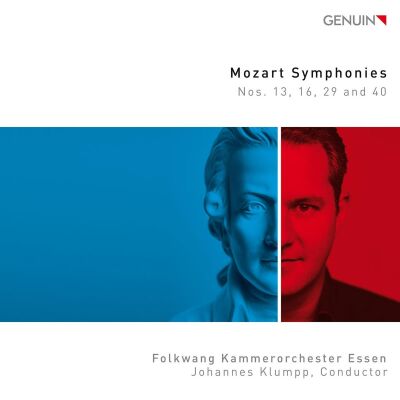 Mozart Wolfgang Amadeus (1756-1791) - Symphonies Nos.13, 16, 29 And 40 (Folkwang Kammerorchester Essen)