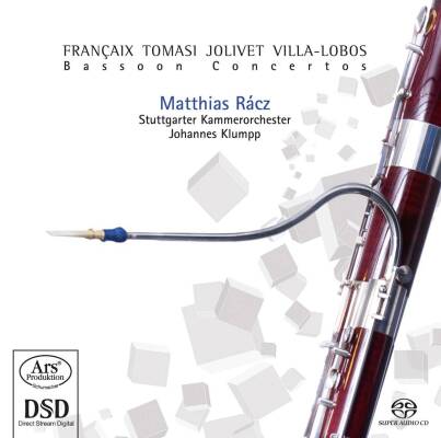Francaix Jean / u.a. - Bassoon Concertos (Matthias Rácz (Fagott))