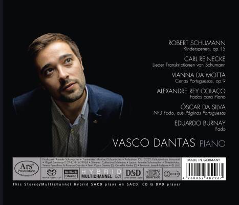 Schumann - Reinecke - Motta - Burnay - U.a. - Poetic Scenes For Piano (Vasco Dantas (Piano)
