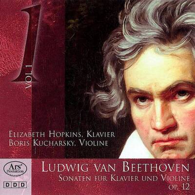 Beethoven Ludwig van - Sonaten fuer Klavier und Violine Vol 1: op.12 (Kucharsky Boris)