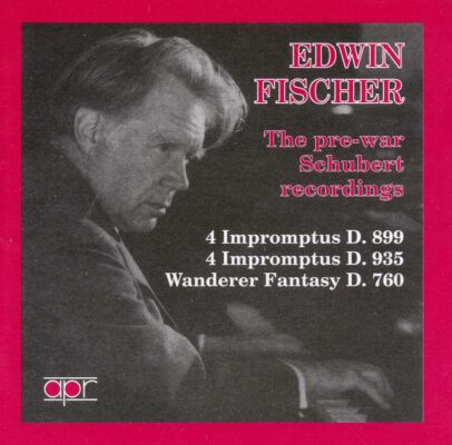 Schubert Franz - Pre-War Schubert Recordings, The (Fischer Edwin)