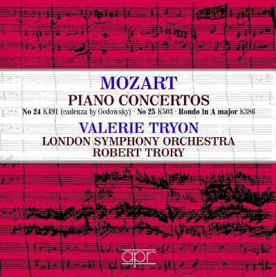 Mozart Wolfgang Amadeus - Piano Concertos No.24 & 25: Rondo In A Major (Valerie Tryon - London SO - Robert Trory (Dir))
