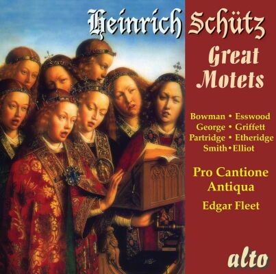 Heinrich Schütz - 12 Motets (Pro Cantione Antiqua/ Edgar Fleet)