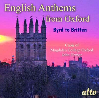 Choir of Magdalen College, Oxford/ Harper - English Anthems From Oxford (Diverse Komponisten)