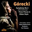 Gorecki Henryk Mikolaj - Symphony No.3 - Three Pieces in...