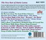 Bizet Georges / u.a. - The Very Best Of Mario Lanza (Lanza Mario)