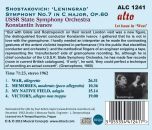 Schostakowitsch Dmitri - Shostakovich: Symphony Nr. 7 "Leningrad" (USSR State Symphony - Ivanov)