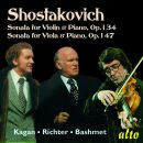 Shostakovich Dimitri (1906-1975) - Violin And Viola Sonatas (Sviatoslav Richter (Piano))