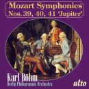 Mozart Wolfgang Amadeus (1756-1791) - Symphonies 39, 40 & 41 "Jupiter" (Berlin Philharmonic Orchestra - Karl Böhm (Dir))