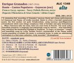 Granados Enrique (1867-1916) - Dante: Cantos Populares (Frances Lucey (Sopran))