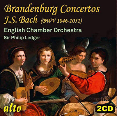 Bach Johann Sebastian - The Brandenburg Concertos Bwv 1046-51 (English Chamber Orchestra)