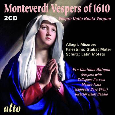 Monteverdi Claudio - Vespers Of 1610 (Pro Cantione Antiqua / Brown Mark)