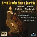Borodin - Glazunov - Prokofiev - U.a. - Great Russian String Quartets (Borodin Quartet - Shostakovich Quartet)